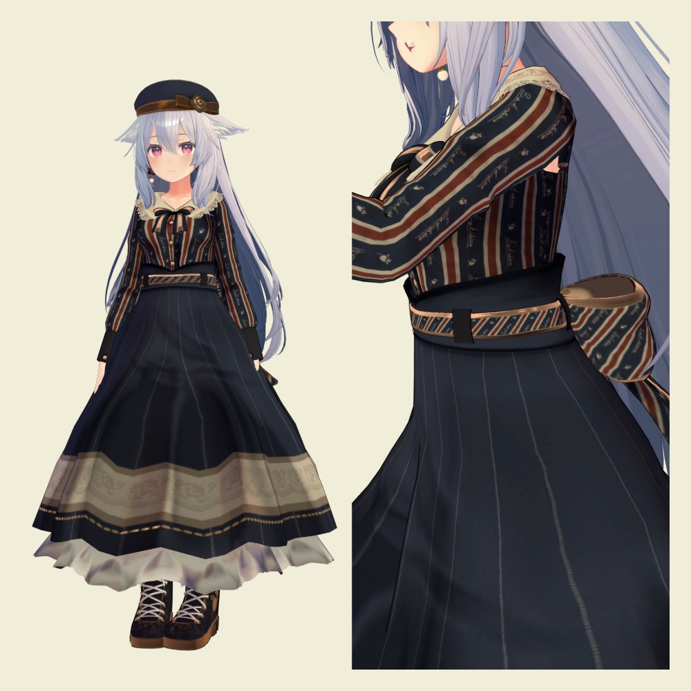 Saku*saku レジメンタルレディコーデセット