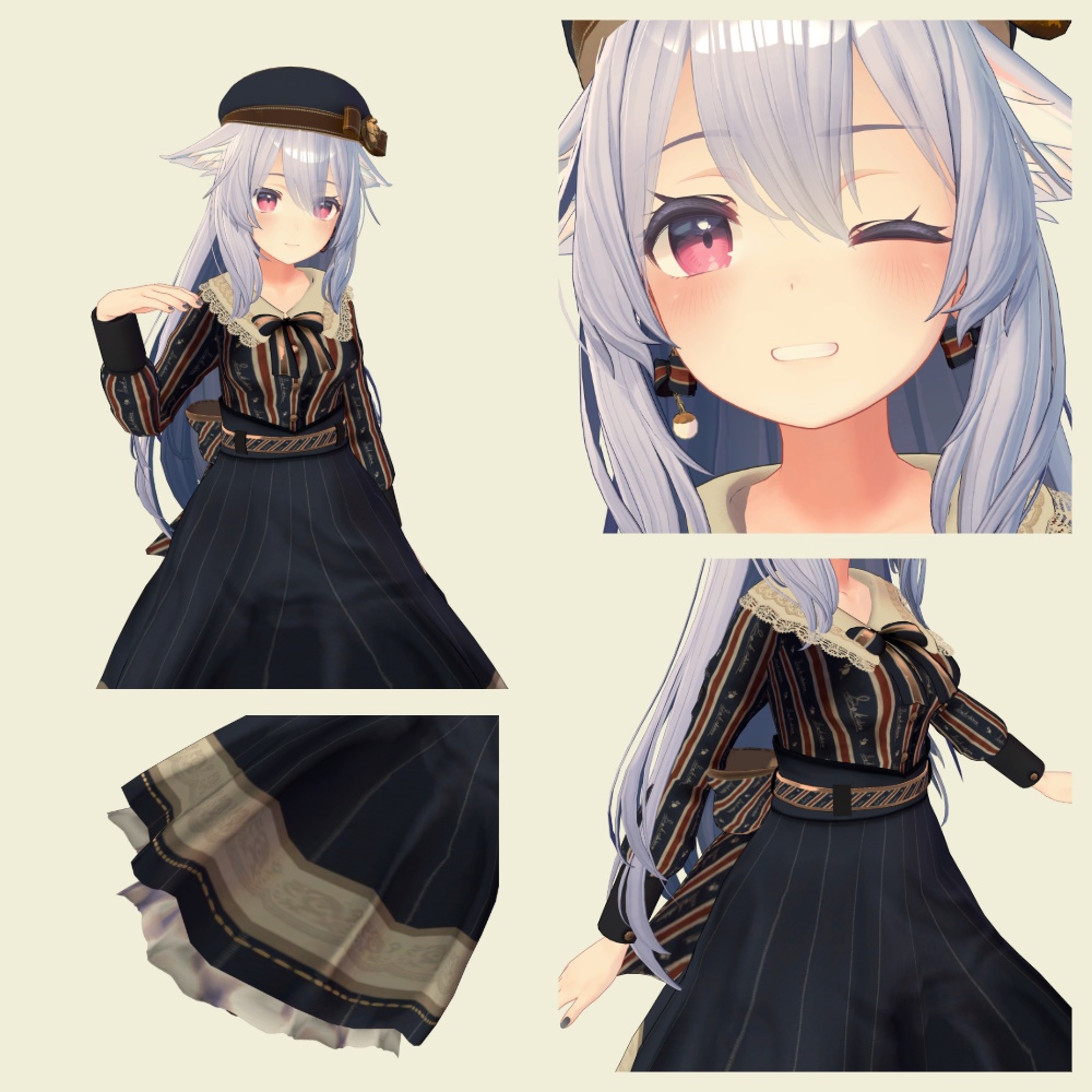 Saku*saku レジメンタルレディコーデセット