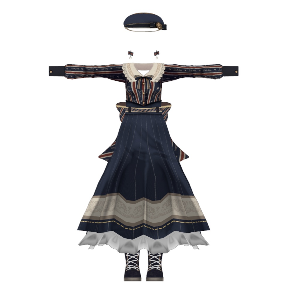 Saku*saku レジメンタルレディコーデセット