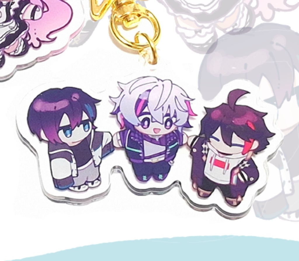 【ミニ飯屋】アクリルキーホルダー