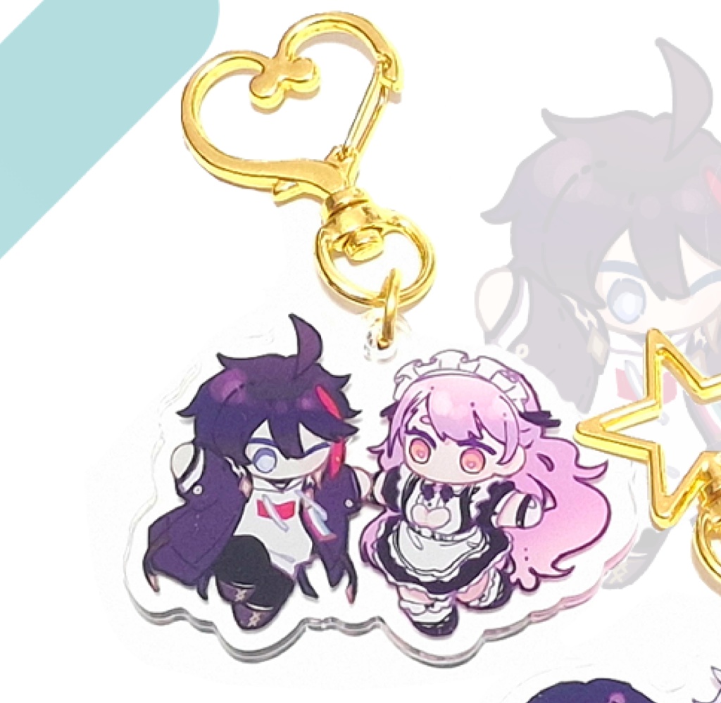 【ミニ紅ズワ】アクリルキーホルダー