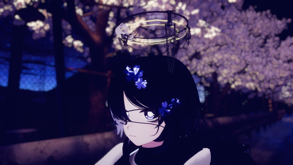 蛍光灯の輪っか【VRC想定】