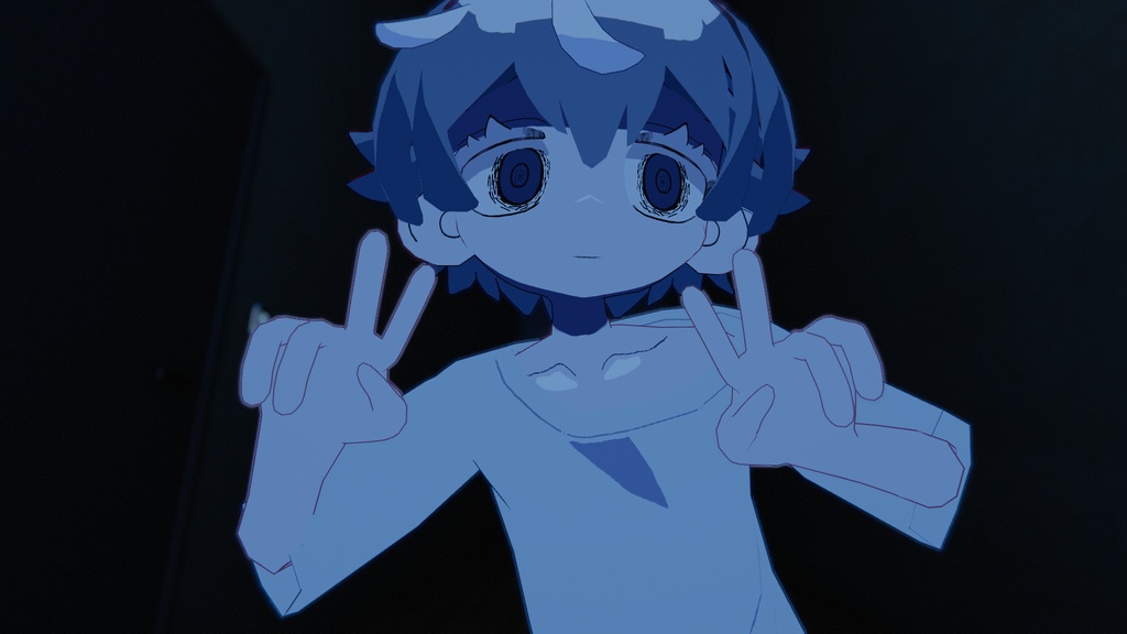 【Quest対応】蜈弱&繧(うさぎさん)【VRCモデル】