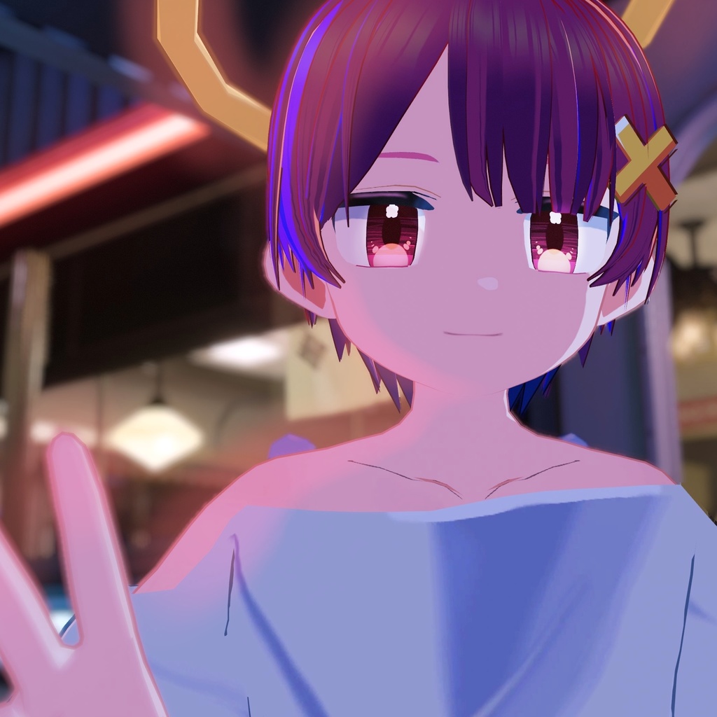 PINK【VRC想定・VRMデータ】