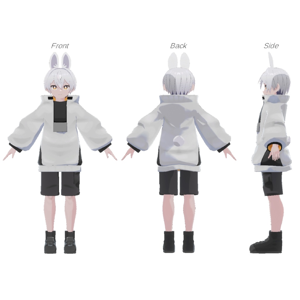 【VRC想定】侑兎-ikuto-リメイク版