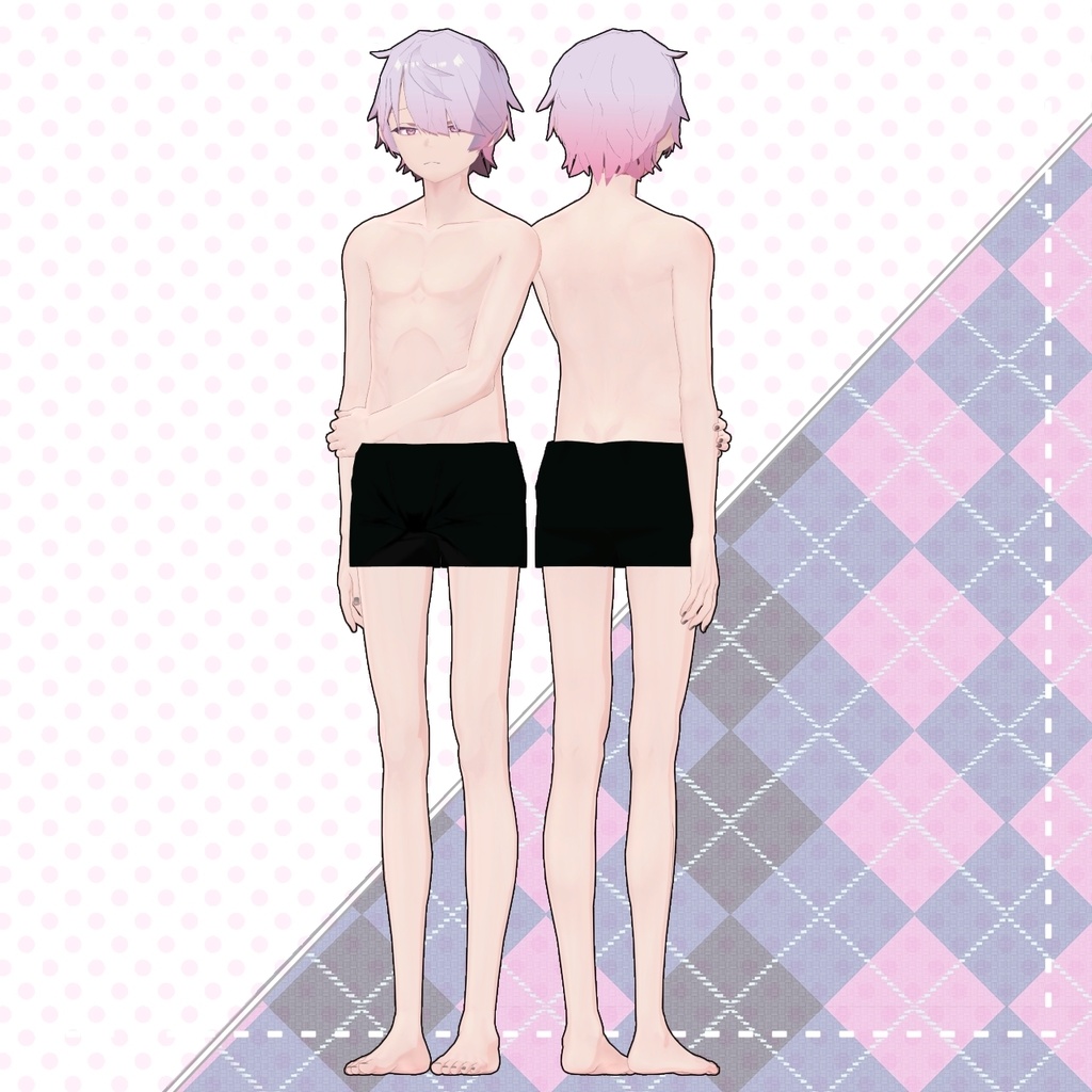 オリジナル3Dモデル「紫迅/Shijin」