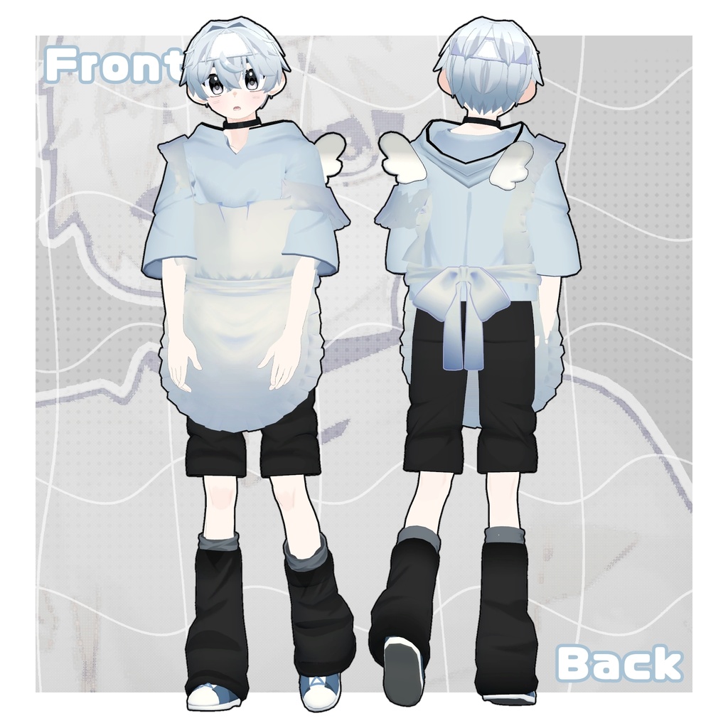 ▷SAIL 天使少年「カイト」オリジナル3Dモデル