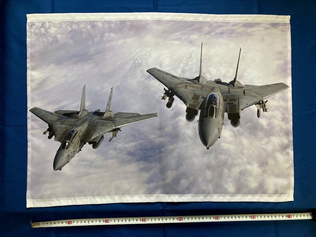 F14トムキャット　布ポスター（B2サイズ）自衛隊装備品布ポスターカタログ写真集付