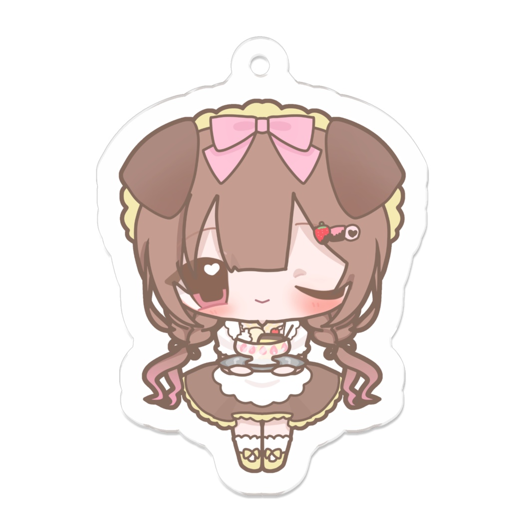 久世ぬぬアクリルキーホルダー♡めりりーぱふぇ