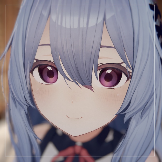 【4アバター対応】たぬき目+そばかす/Eyes&Makeup texture