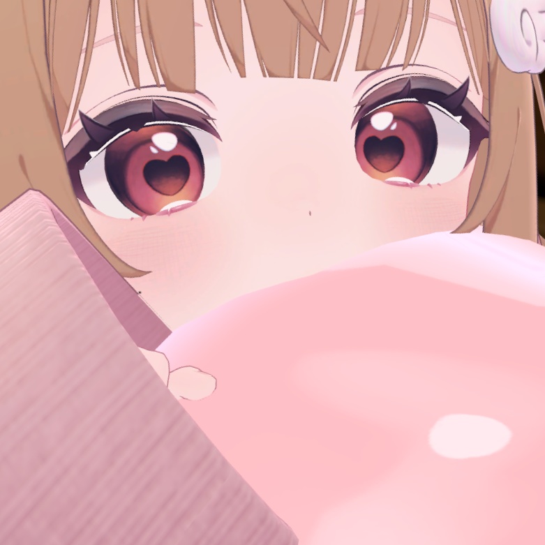 【4アバター対応】たぬき目+そばかす/Eyes&Makeup texture