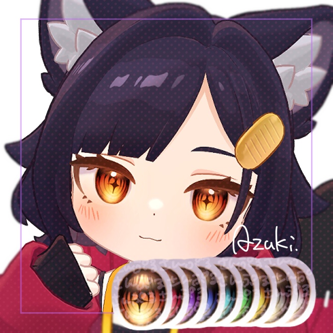 【14アバター対応】HarvestMoon🌕EyeTexture