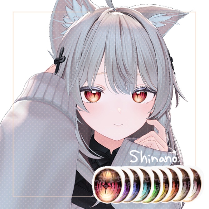 【14アバター対応】HarvestMoon🌕EyeTexture