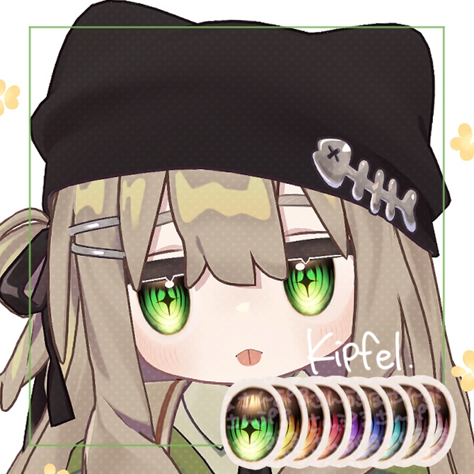 【14アバター対応】HarvestMoon🌕EyeTexture