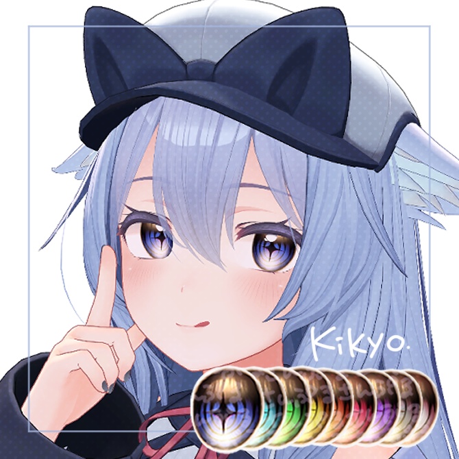 【14アバター対応】HarvestMoon🌕EyeTexture