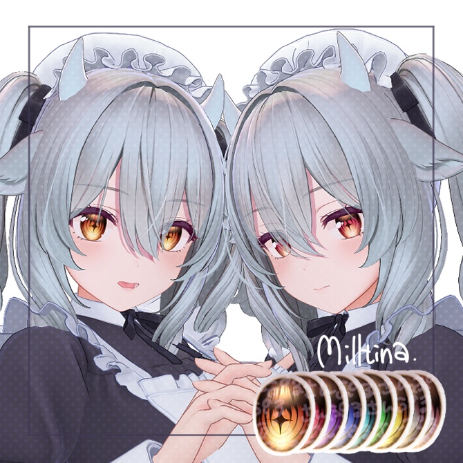 【14アバター対応】HarvestMoon🌕EyeTexture