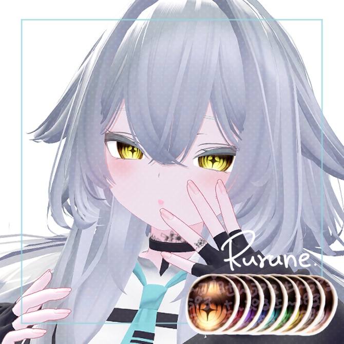 【14アバター対応】HarvestMoon🌕EyeTexture