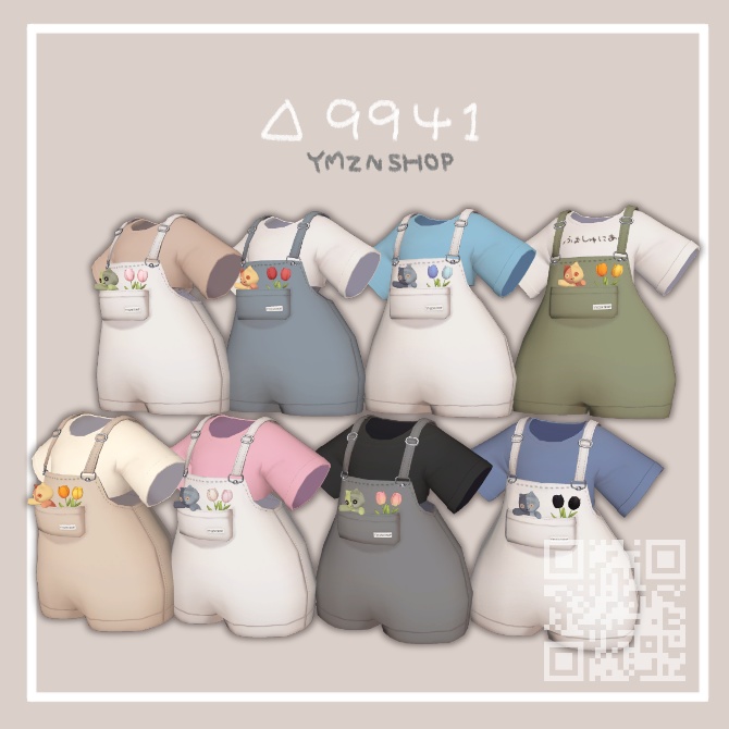 ✨SALE✨オーバーオール【フォシュニア対応】