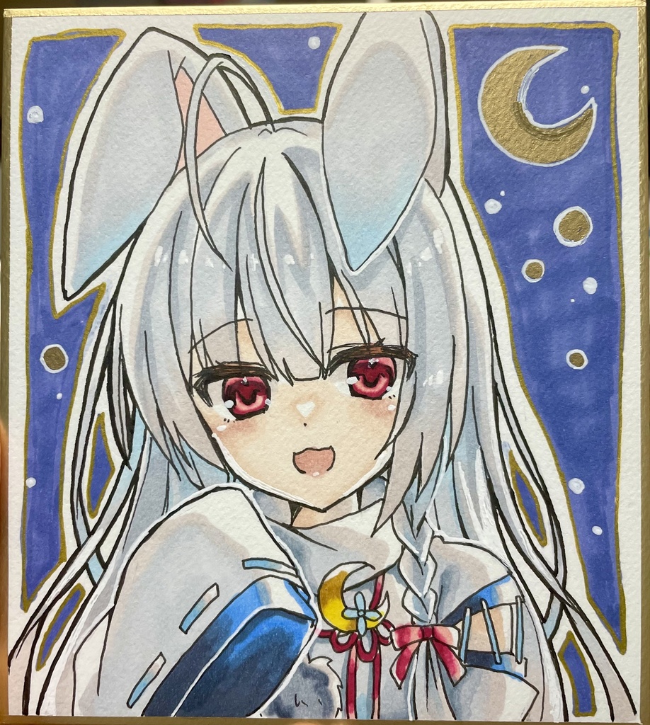 【手描き色紙】鈴音ちゃん