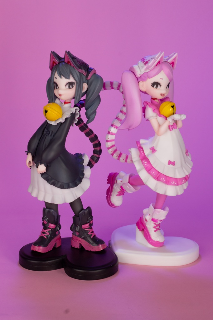 『ギジンデバイス』『黒猫』&『白猫』1/7