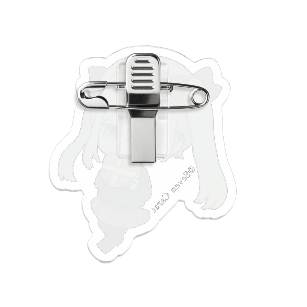 一夜一世アクリルバッジ(バレンタインVer.)