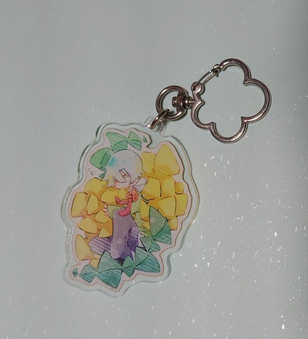 【アクリルキーホルダー】色彩を食べる花宮の話　モチーフ
