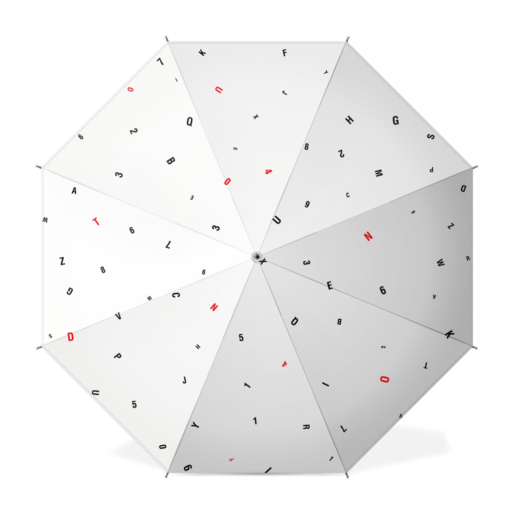 Number umbrella