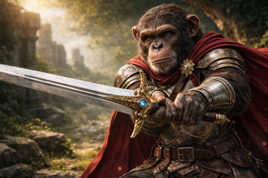 勇者チーンパーン画像集 約40枚(AI画像生成)フリーゲームなどで使える素材です