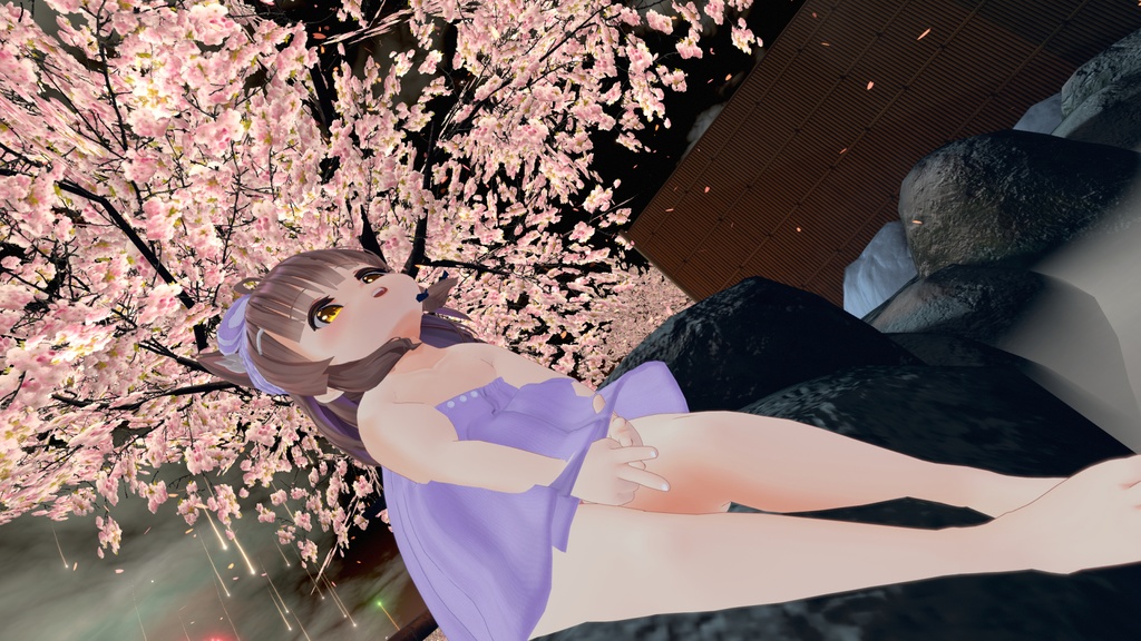 【めりあ専用衣装】湯上りバスタオル【ver1.1更新】