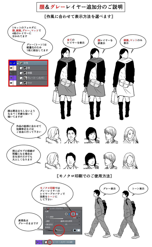 モブ・808体フルセット【23.4.10更新】