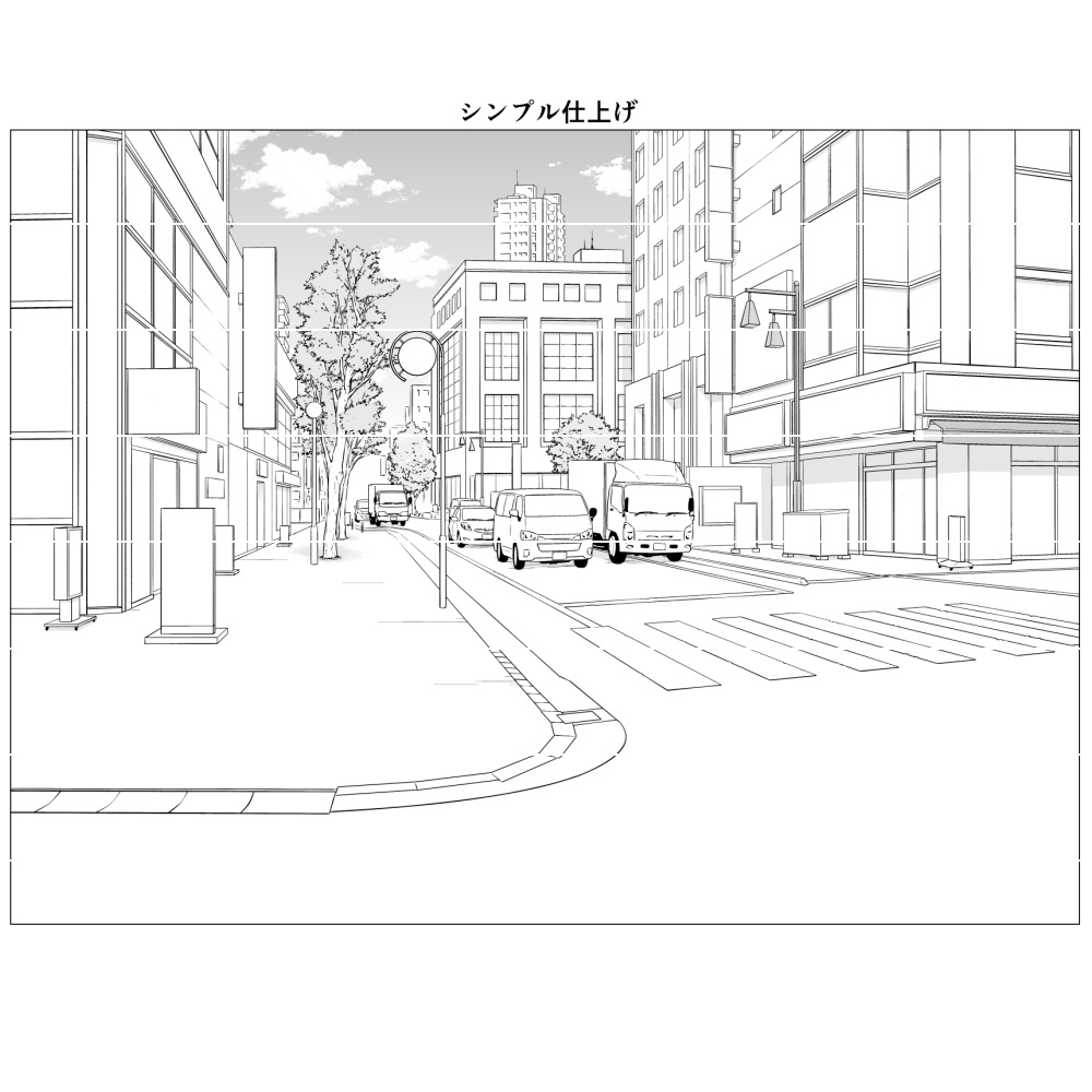 仕上済み背景No.15~20セット