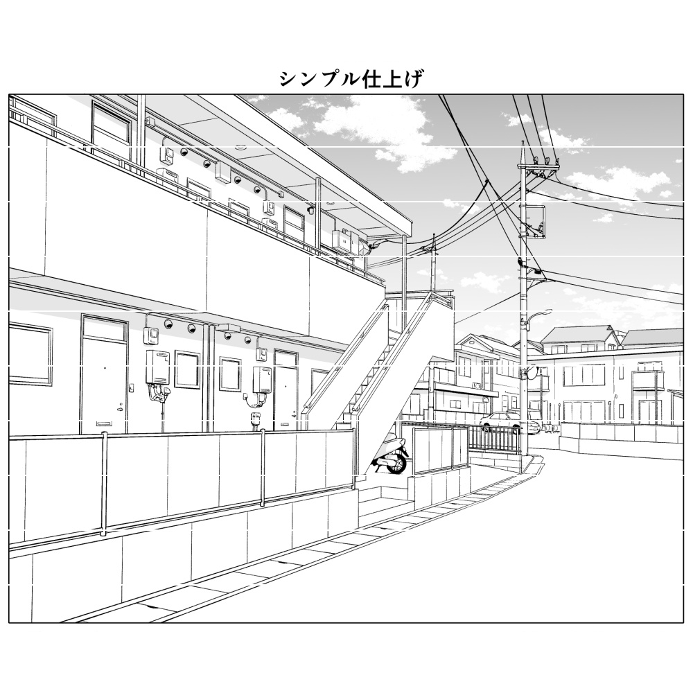 仕上済み背景No.15~20セット