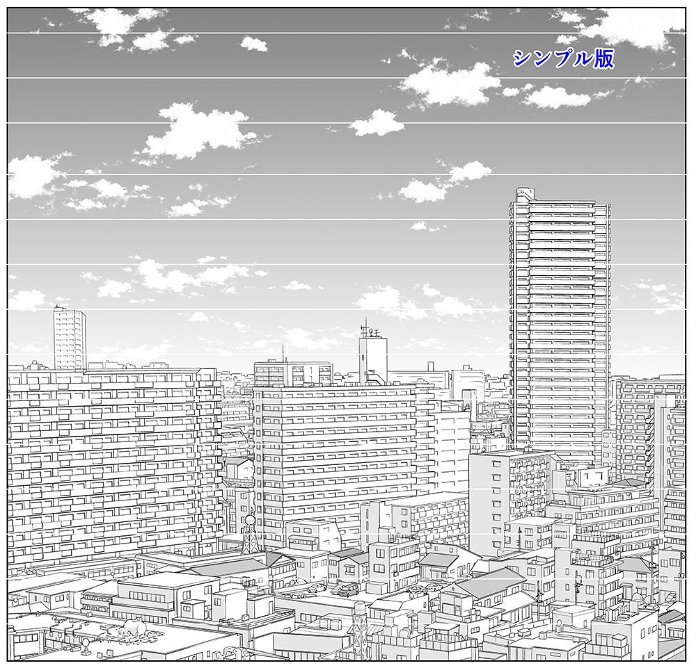 仕上げ済み背景No.15【19.4.26更新】