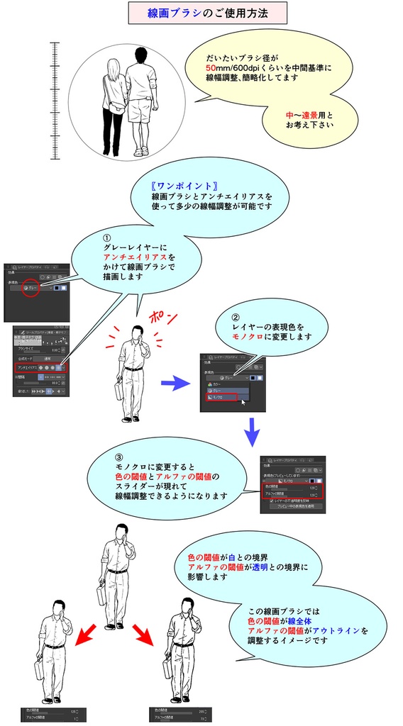 春夏・中遠景モブブラシ【21.4.21更新】
