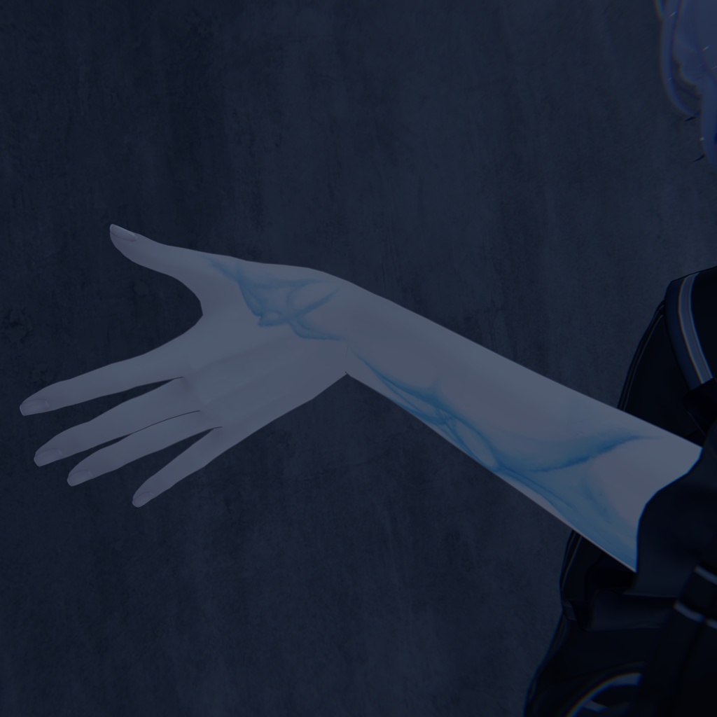 【雫峰-Shizune-】少年 メイク&タトゥーテクスチャ|単品・セット対応【VRchat】