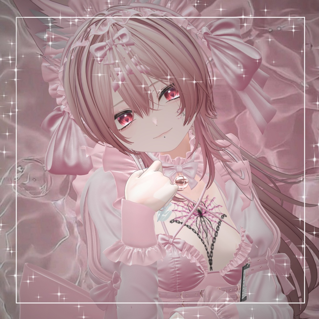 【透過PNG】 tattoo texture - Arachne -【デカール化可能】