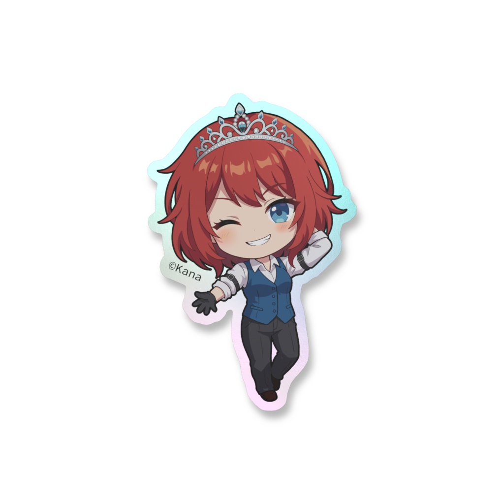 2周年 オリジナルイラストステッカー