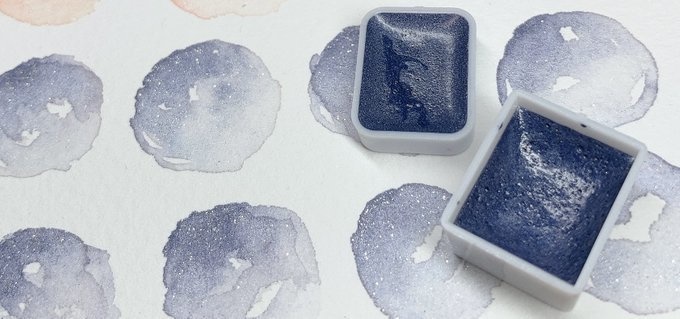 【ハンドメイド絵具】銀月