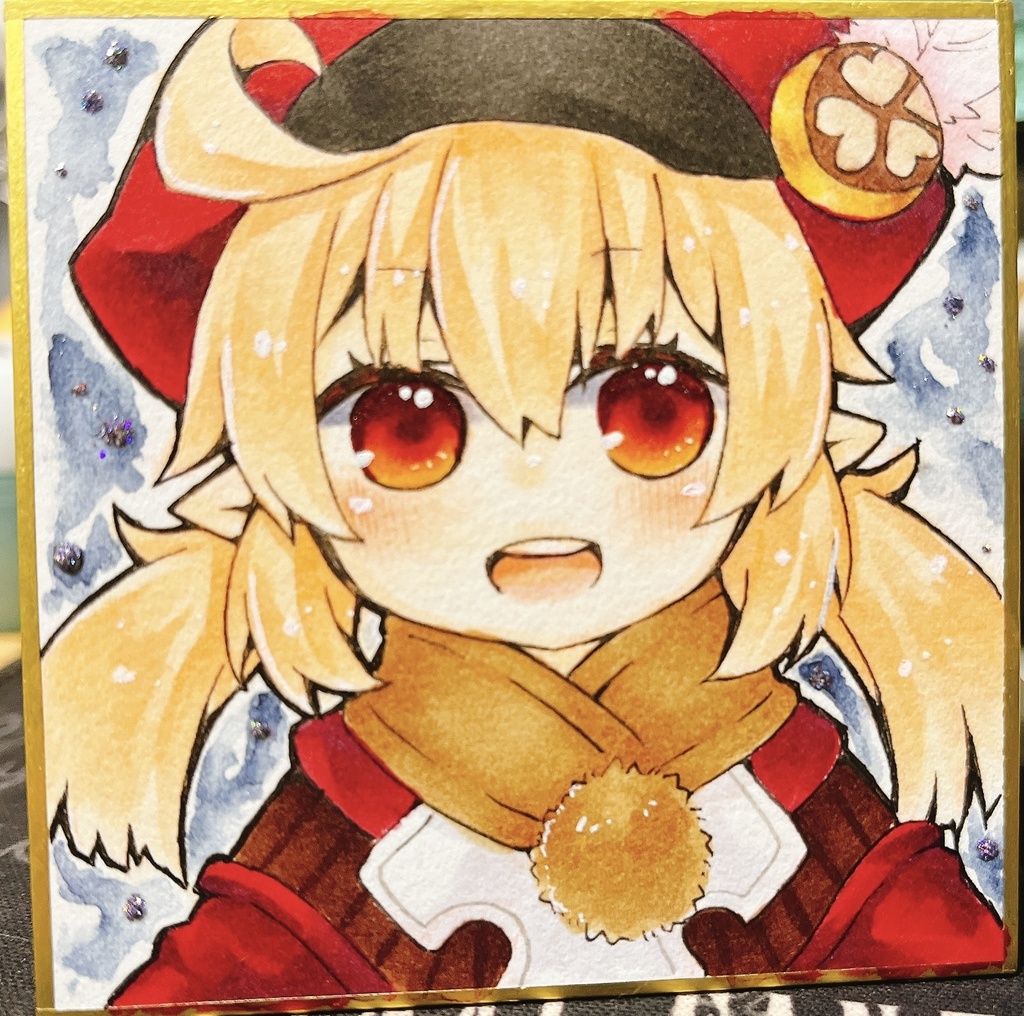【豆色紙】クレー