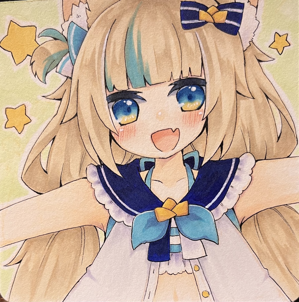 【ミニ原画】sameko saba