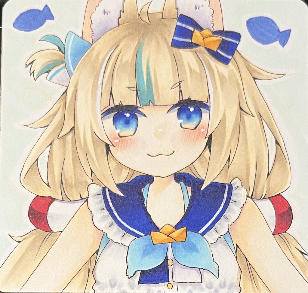 【ミニ原画】sameko saba