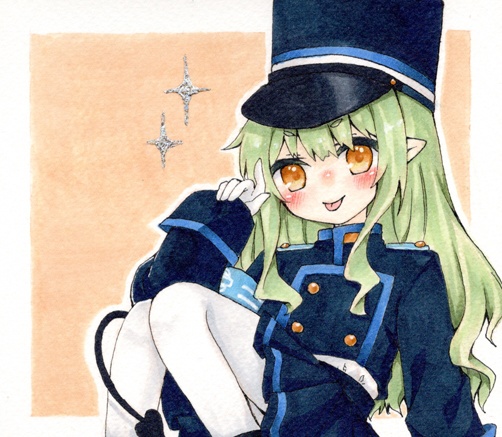 【1/4色紙】橘ヒカリ