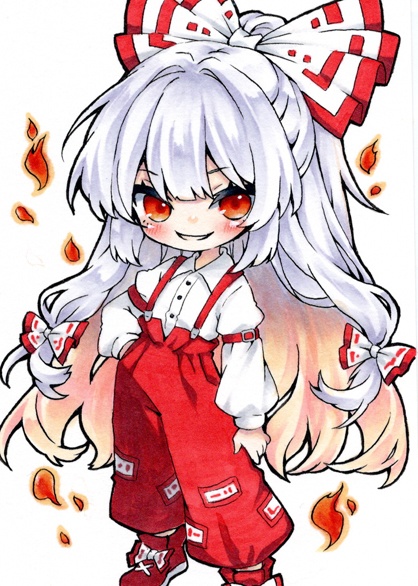【原画】藤原妹紅