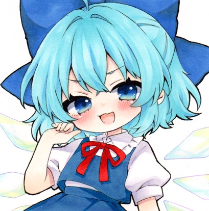 【ミニ原画】チルノ