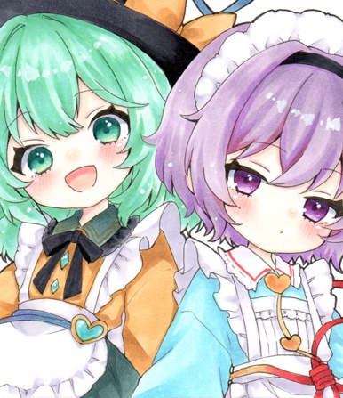 【A6】さとり＆こいし