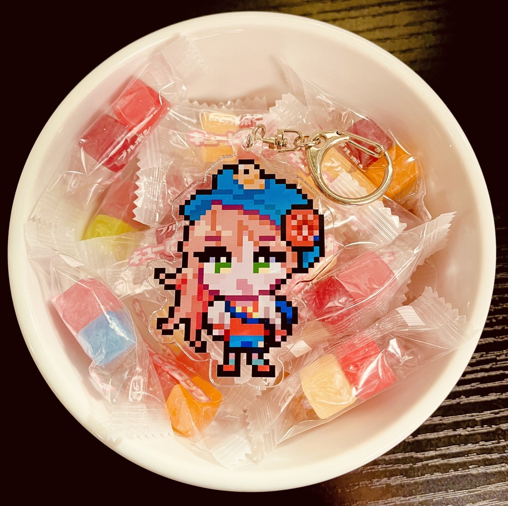 【アクリルキーホルダー】オレンジ