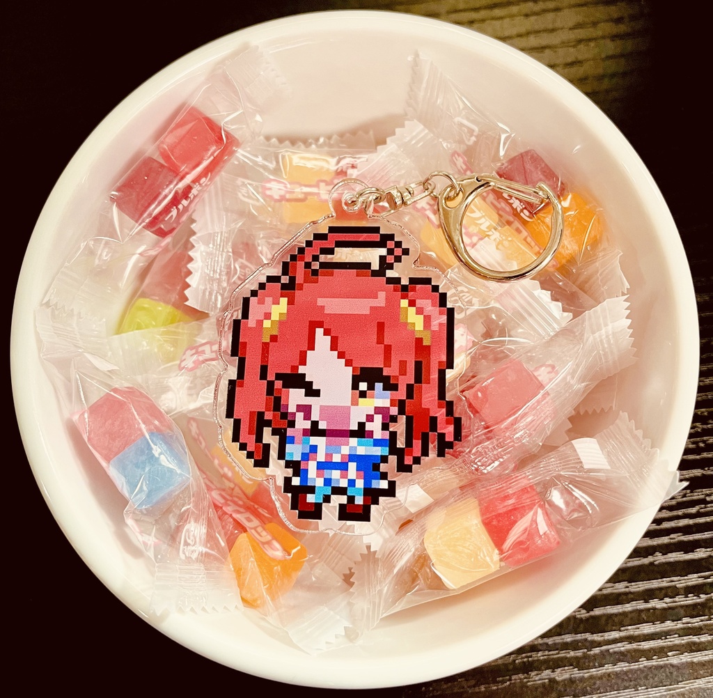 【アクリルキーホルダー】イチゴ