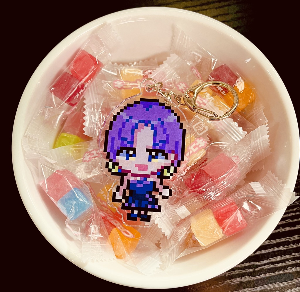 【アクリルキーホルダー】グレープ