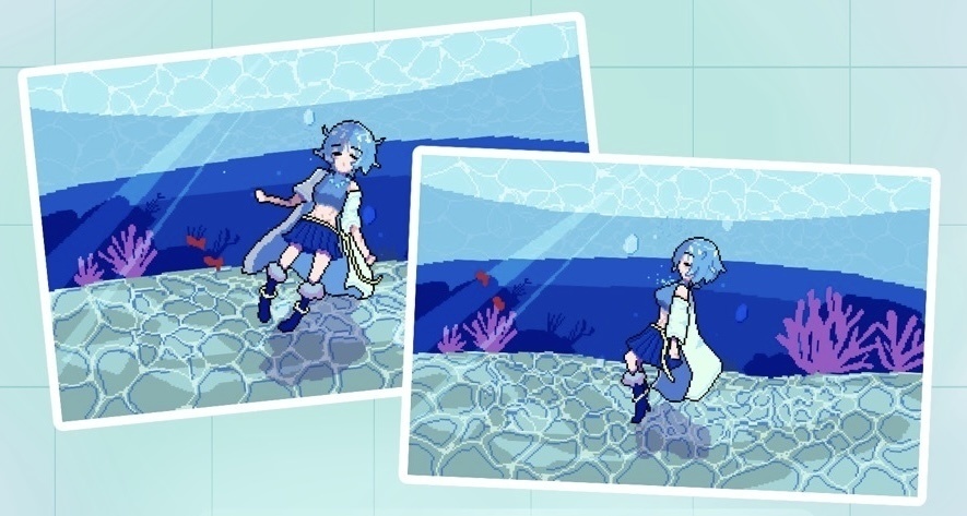レンチキュラーカード