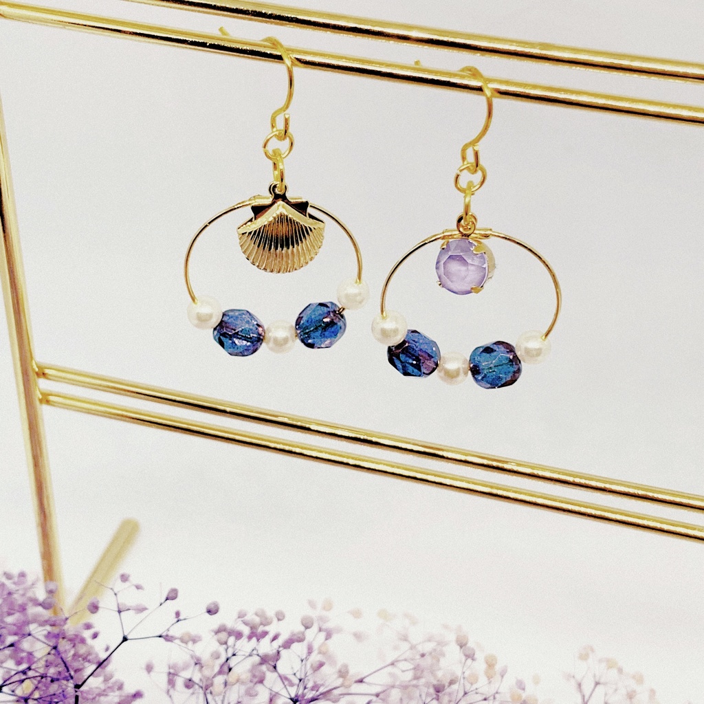 【ツイステ】アズールイメージフープピアス(イメージ)